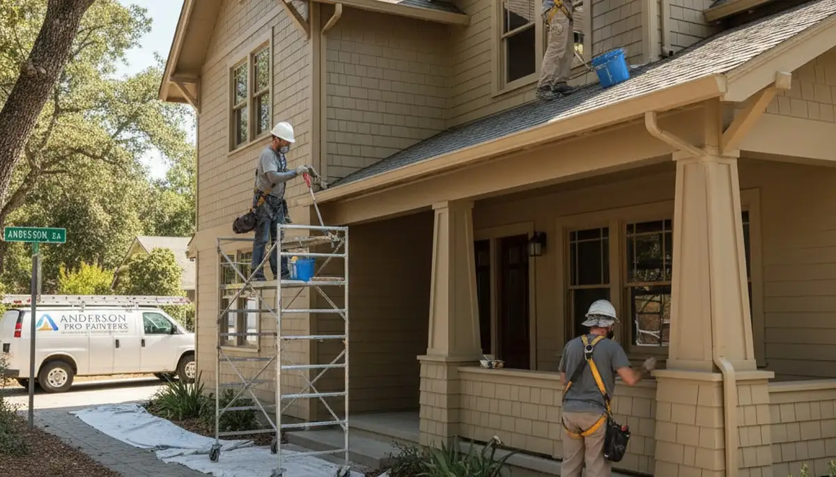 Professional house painting services in Redding, CA by paintersreddingca.com
