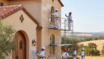 Painting services in Redding, CA for residential and commercial properties