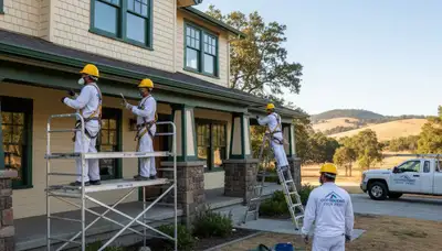Professional painters in Redding, CA providing residential and commercial painting services
