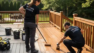 Professional deck staining in Redding, CA for sun protection and lasting wood preservation