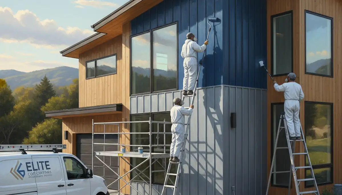 Exterior house painting in Redding, CA by Redding Paint Pros for durable curb appeal