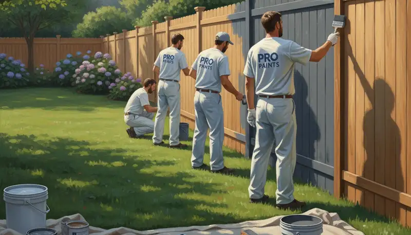 Fence painting service in Redding, CA for durable sun-resistant exterior protection