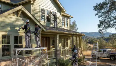 Professional painters in Redding, CA providing residential and commercial painting services