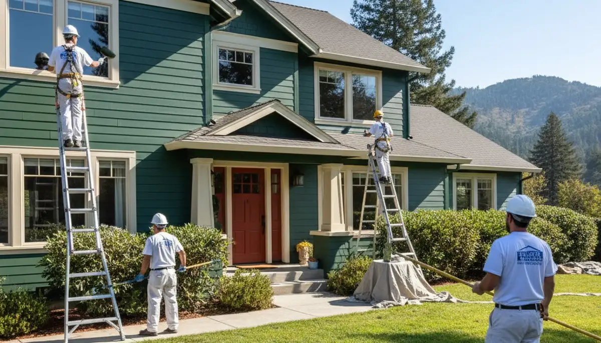 Professional painters serving Redding, CA for interior and exterior painting services