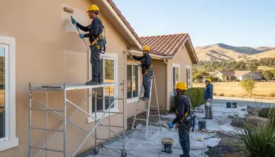 Painting contractors in Redding, CA providing professional interior and exterior painting services