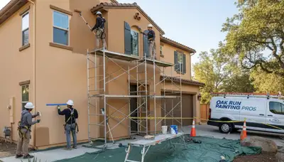 Professional painters providing interior and exterior painting services in Redding, CA