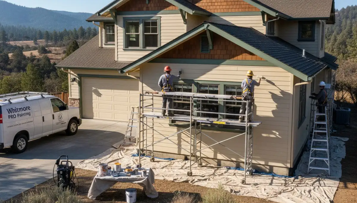 Professional painting services in Redding, CA for residential and commercial properties