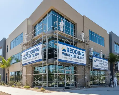 Exterior painting services in Redding, CA built to protect homes from harsh weather